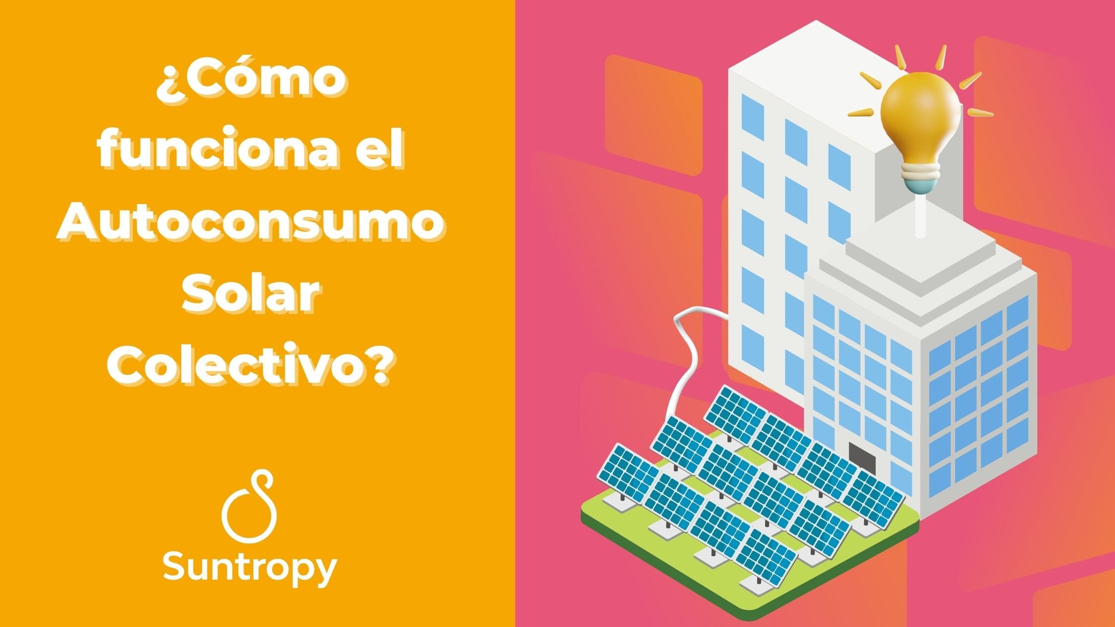 Cómo funciona el Autoconsumo Solar Colectivo - Suntropy