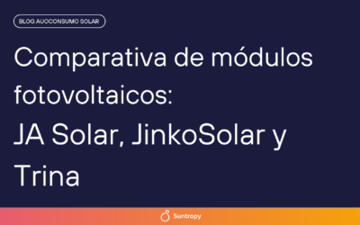 Comparativa de módulos fotovoltaicos: JA Solar, JinkoSolar y Trina