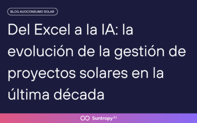 Del Excel a la IA: la evolución de la gestión de proyectos solares en la última década